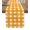 Orange, variant on Yellow Plaid Burlap Cotton Table Runner 13x70 Inches Long, Watercolor Grid Checker Gingham Farmhouse Farmhouse Table Runners, Outdoor Dining Tablecloths Decor for Baby Shower/Party/Wedding