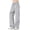 #114-Gray, variant on Cutuoiiu Womens Fashion Streetwear Cargo Pants Multi Pocket Drawstring Ankle Ties for Hiking and Sports Gifts
