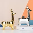 thumbnail image 3 of GadgetVLot Living Room Porch Desktop Ceramic Deer Ornaments Decoration Sundries Jewelry Storage Box, 3 of 14