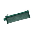 thumbnail image 1 of Bolsa portátil de malla con cremallera, organizador de papelería transparente de gran capacidad, bolsa multifuncional para cosméticos o monedas para viajes de oficina, 1 of 4