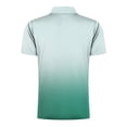 thumbnail image 4 of Hinvhai Mens Textured Knit Polo Shirts Regular Fit Stretchy Golf Shirts Mint Green 10(XL), 4 of 4