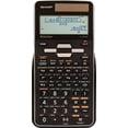 thumbnail image 1 of Calculadora científica Sharp EL-W516TBSL de 16 dígitos, pantalla WriteView de4000m líneas, batería y energía solar híbrida, negro/blanco SHARP ELW516TBSLSHARP, 1 of 3