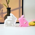thumbnail image 1 of WIFKLSIIPG Moule en Silicone Lapin de Pâques Moules en Silicone Lapin de Pâques 3D Moule en Silicone Lapin de Pâques Moule Lapin de Pâques DIY pour Cadeaux de Pâques (Blanc), 1 of 7