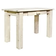 thumbnail image 4 of Homestead Collection Writing Desk, Clear Lacquer Finish, 4 of 4