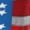 2 Black-2, variant on America Flag Pattern Knee High Socks for Women Long Leg Warmers Socks