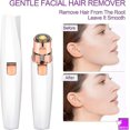 thumbnail image 2 of TUEUIO1，Facial For Women, Rechargeable Eyebrow Trimmer And Painless 2 In 1 Electric Eyebrow Razor Epilator Built-in Led Light For Li - Snngv, 2 of 5
