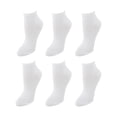 thumbnail image 2 of Gold Toe  Quarter Lenght Ribbed Comfort Seams Socks (6 Pairs) (Women), 2 of 3