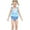 Elsa, variant on KAWELL Little Girls Two-Piece Summer Swimwear Role Play Bikini Swim Suit Toddler Tankini Red 3-10 Years