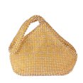 thumbnail image 2 of SHANNA Women's Evening Bag Sparkly Rhinestone Purse Chain Clutch Purse Bag Party Prom Wedding Purse(Small,Gold), 2 of 8