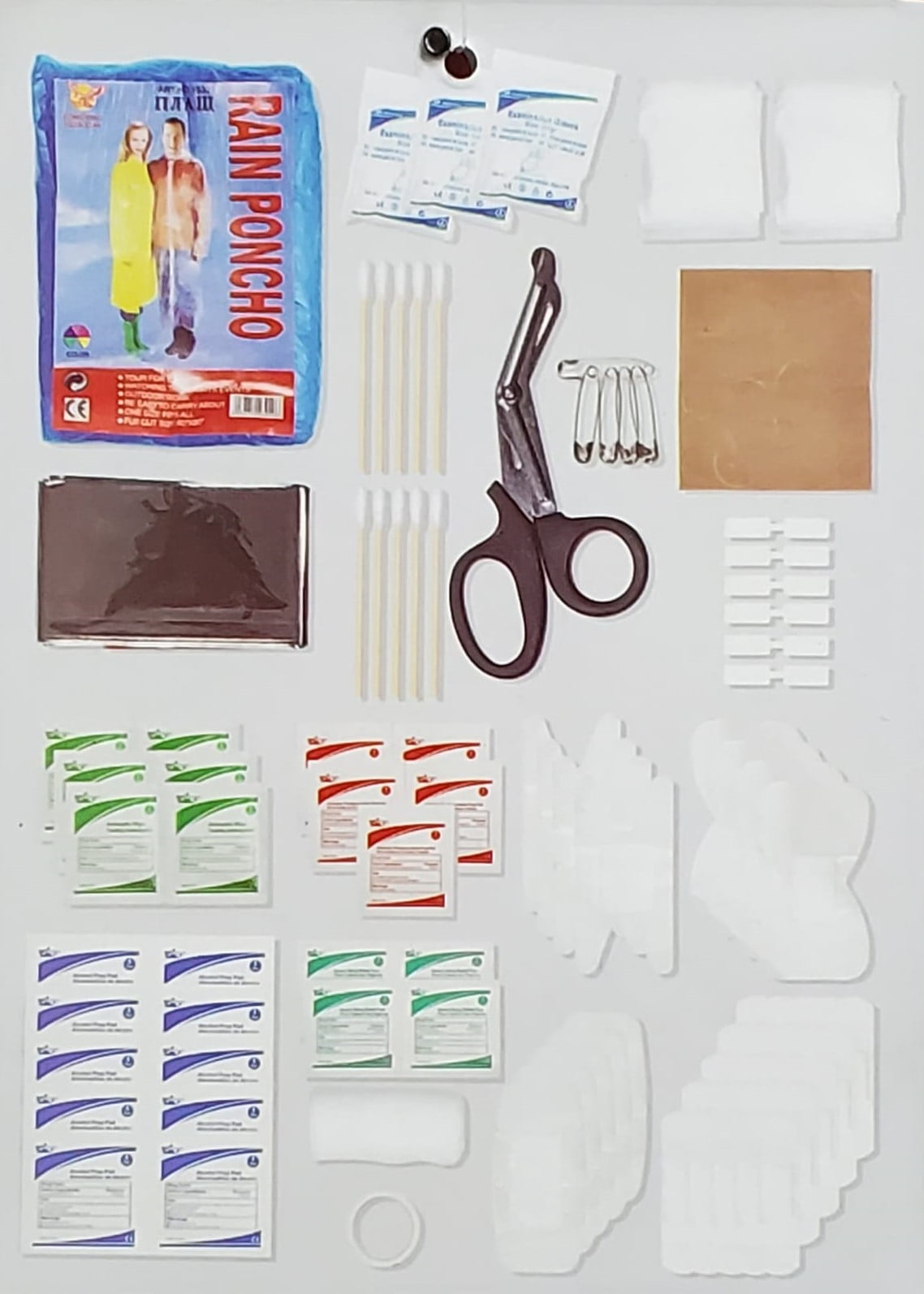 Life+Gear 116 Piece First Aid + Survival Kit in Waterproof Soft Case