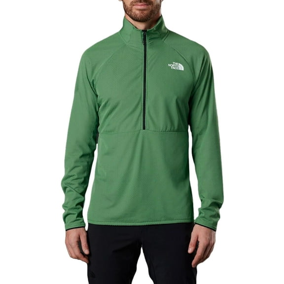 THE NORTH FACE Men's Summit Series FUTUREFLEECE LT Half Zip Shirt (US, Alpha, XX-Large, Regular, Regular, Deep Grass Green)