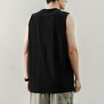 thumbnail image 6 of Men Running Tank Top Workout Muscle Sleeveless T-Shirt Summer Gym Vest, 6 of 11