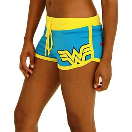 Bioworld - DC Comics Wonder Woman Logo Booty Shorts - Walmart.com