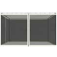 thumbnail image 1 of Outsunny 10' x 12' Gazebo Replacement Mosquito Netting, Cream White, 1 of 10