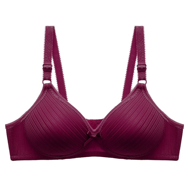 Landzoo One Women Sexy Lace Back Button Shaping Cup Adjustable