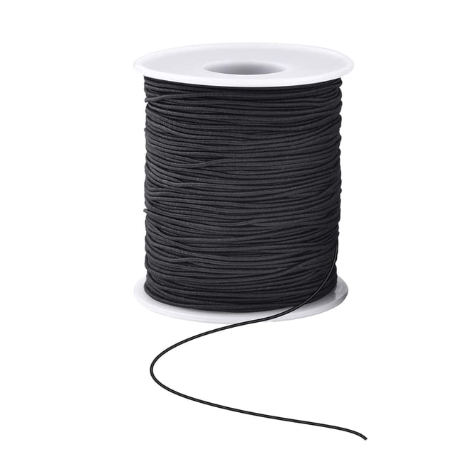 1mm Thick Elastic Thread For Handmade Bracelets Durable & Versatile For DIY Projects