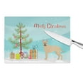 thumbnail image 4 of Carolines Treasures CK3870LCB Shepherd Pit Mix 2 Christmas Tree Glass Cutting Board Large, 12H x 16W, multicolor, 4 of 4