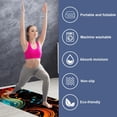 thumbnail image 2 of Musical Note Yoga Mat Towel with Storage Bag, 72.8"x26.8" - Suitable for Yoga, Pilates, Fitness, Gym Towel, Gym Towels, and Yoga Blanket, 2 of 6