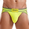 thumbnail image 2 of JOCKMAIL 3PCS/Pack Men Jockstrap Underwear Athletic Supporter Jockstrap Low Rise Men Briefs Jockstrap Sport Underwear, 2 of 7