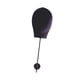 thumbnail image 4 of Cabeza de maniquí para peluca, modelo de cabeza de maniquí, soporte de pared resistente para decoración del hogar, soporte para pelucas, sombrero Negro, 4 of 9
