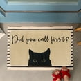 thumbnail image 5 of Did You Call First Funny Door Mats for Outside Entry, Welcome Mats Outdoor Funny Doormat with Non-Slip Rubber Backing Front Door Indoor Entrance Porch 30X17 Inch, 5 of 6