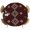 Brown, variant on Elastic Fitted Round Tablecloth, Boho Geometric Waterproof Stretch Table Cover for 36"-44" Tables, Simple Farmhouse Nation Abstract Motifs Washable Outdoor Tablecloths for Patio, Picnic, Camping