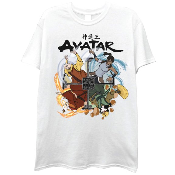 Avatar The Last Airbender Mens Short Sleeve T-Shirt - Nickelodeon