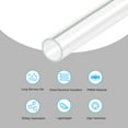 thumbnail image 3 of Acrylic Pipe Clear Round Tubing 15mm ID 18mm OD 18" for Lamps and Lanterns, Water Cooling System 2pcs, 3 of 6