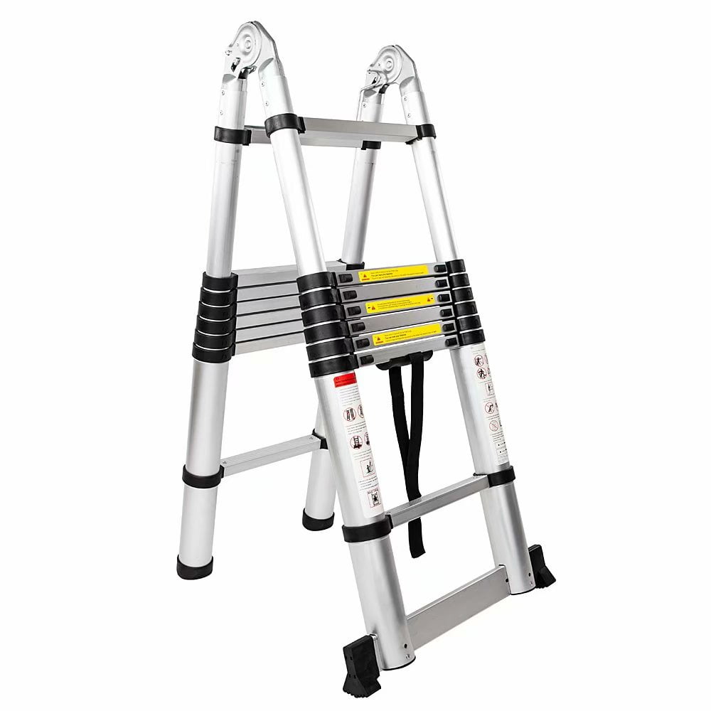 telescope extension ladder