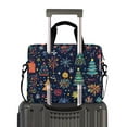 thumbnail image 2 of FORMRS 16" Laptop Sleeve Bag Carrying Case with Handle Travel Shoulder Briefcase, Dark Blue Christmas, 2 of 8