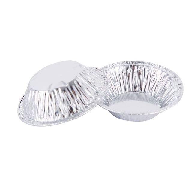 Bearachild Paquete de 100 molde para tarta de huevo, moldes para hornear postres, molde antiadherente para cupcakes, tortitas, horno, accesorio para Herramientas y accesorios para hornear Bearachild HA1594-00B