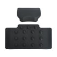 thumbnail image 4 of koolsoo Motorcycle Trunk Backrest Soft Black Accessories Universal Shockproof Rear Trunk Style C, 4 of 9