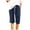 Navy, variant on Npasoilc Athletic Shorts For Women Sweat Shorts Comfy Summer Shorts High Waisted Running Shorts Sporty Short Workout Shorts Women's Loose Soft Solid Color Mid Waist Thin Lace Up Pants