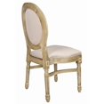 thumbnail image 3 of Chair Louis Pop Wood - Fabric Back & Seat| Color:  Antique (Z Series), 3 of 11