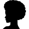 thumbnail image 2 of Afro-american Girl Wall Mural Decal Sticker, Wallmonkeys Peel & Stick Vinyl Graphic (24 in H x 19 in W), 2 of 4