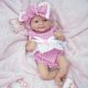 thumbnail image 4 of Muñeca Reborn Miaio 14, totalmente de silicona, realista, recién nacido, 4 of 5
