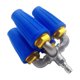 thumbnail image 1 of Hidrolavadora con 1, 4000 PSI, acero inoxidable, rendimiento rotación 360 degree, cuádruple para limpieza. Azul, 1 of 8
