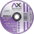 thumbnail image 1 of Disco de corte Abrasivo súper delgado de 7 pulgadas paquete con 50 piezas AXTECH DCF7, 1 of 2