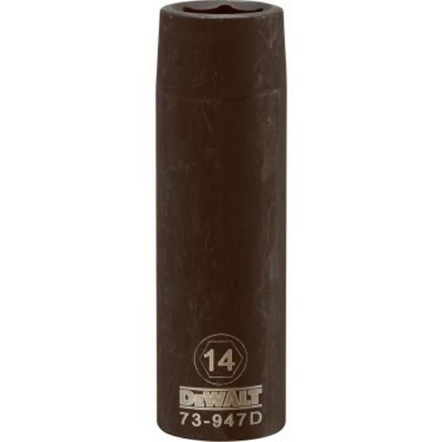Stanley Consumer Tools 228352 0.5 in. Drive 14 mm 6 Point Deep Impact Socket