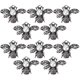thumbnail image 2 of Broches, Resistentes, Duraderos, De Aspecto Delicado, Alfileres De Perlas Para Bolsos, Decoración Para Ropa, Zapatos, Decoración Para Accesorios Para El Cabello, Decoración Octpeak 2.5x3.5cm Plata con Strass, 2 of 8