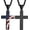 Black lettering Prov 30:5, variant on American Flag Patriotic Cross Religious Jewelry Pendant Necklace
