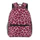 thumbnail image 1 of Easygdp Rose Leopard Print Mochila Ergonómica Versátil para Laptop - Múltiples Bolsillos, Correas Ajustables, Unisex para Escuela, Viajes y Actividades al Aire Libre-One Size, 1 of 5