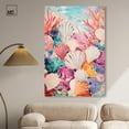 thumbnail image 3 of Oceanic Shells I Canvas Modern Color Abstract by Art Remedy, Gallery Wrapped, 36" x 54", 3 of 7