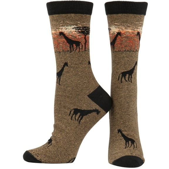 Giraffe Serengetti Horizon Men's Socks