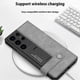 thumbnail image 5 of Leather Flip Case with Card Holder and Kickstand for Galaxy S25 Ultra Magnetic Closure Cover, 5 of 5