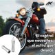 thumbnail image 5 of Puños de Motocicleta Aluminio Cono Cromado Plateado Kinlley, 5 of 8