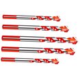 thumbnail image 3 of ifundom 5Pcs Ceramic Tile Drill Bit Set For Concrete And Marble Drilling, 3 of 8