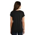 thumbnail image 2 of District  Women's Drapey Dolman Tee. DM412 - XS Black, 2 of 6