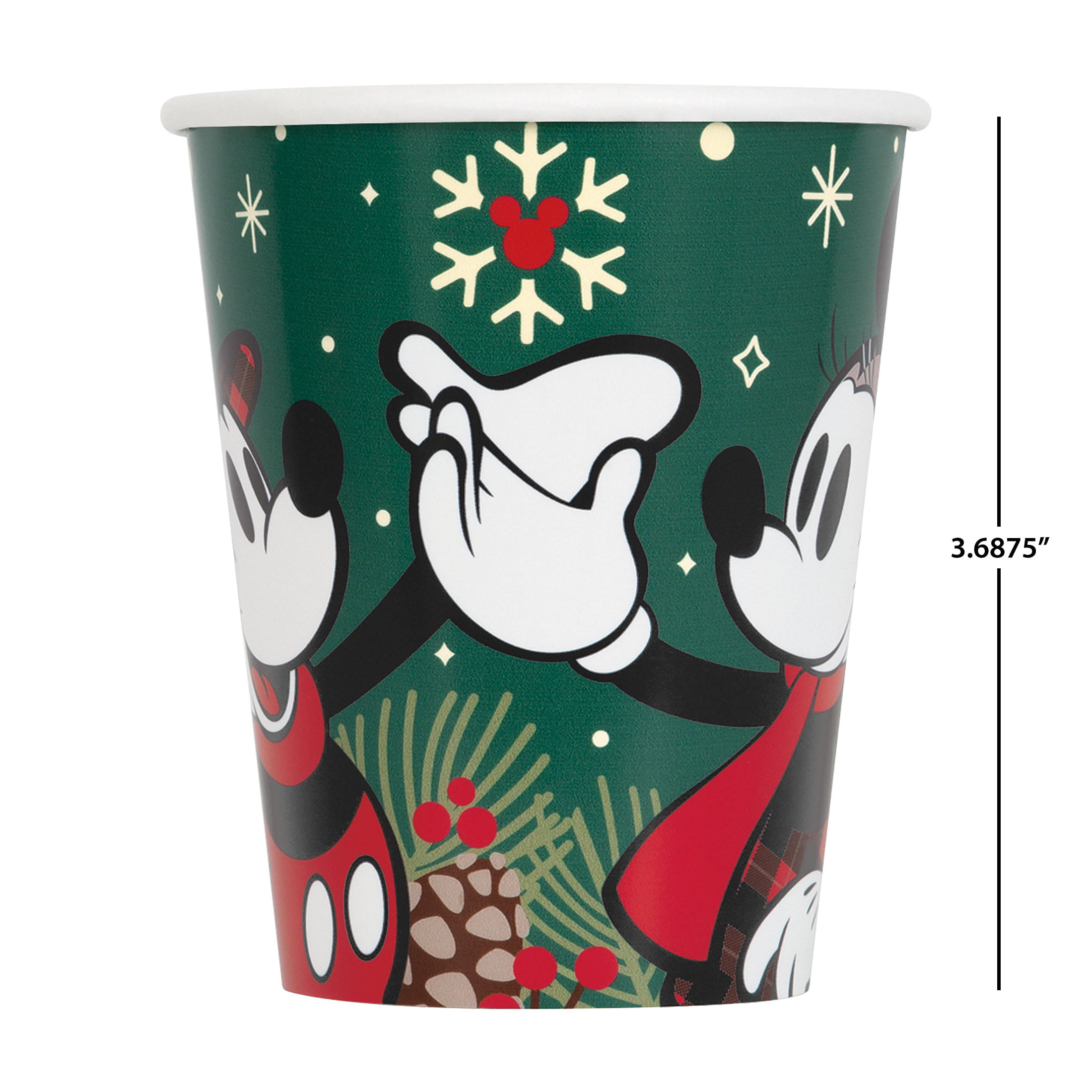 Wholesale Mickey and Friends 24pc Glad Paper Cups- 9oz WHITE/MULTI