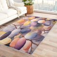 thumbnail image 1 of Grape Rugs for Living Room Bedroom - Fruit Rug 3x5 - Colorful Carpet for Home Decor - Washable Non Slip Patterned Indoor Small Area Rug - Soft & Low Pile (ZN&236), 1 of 7